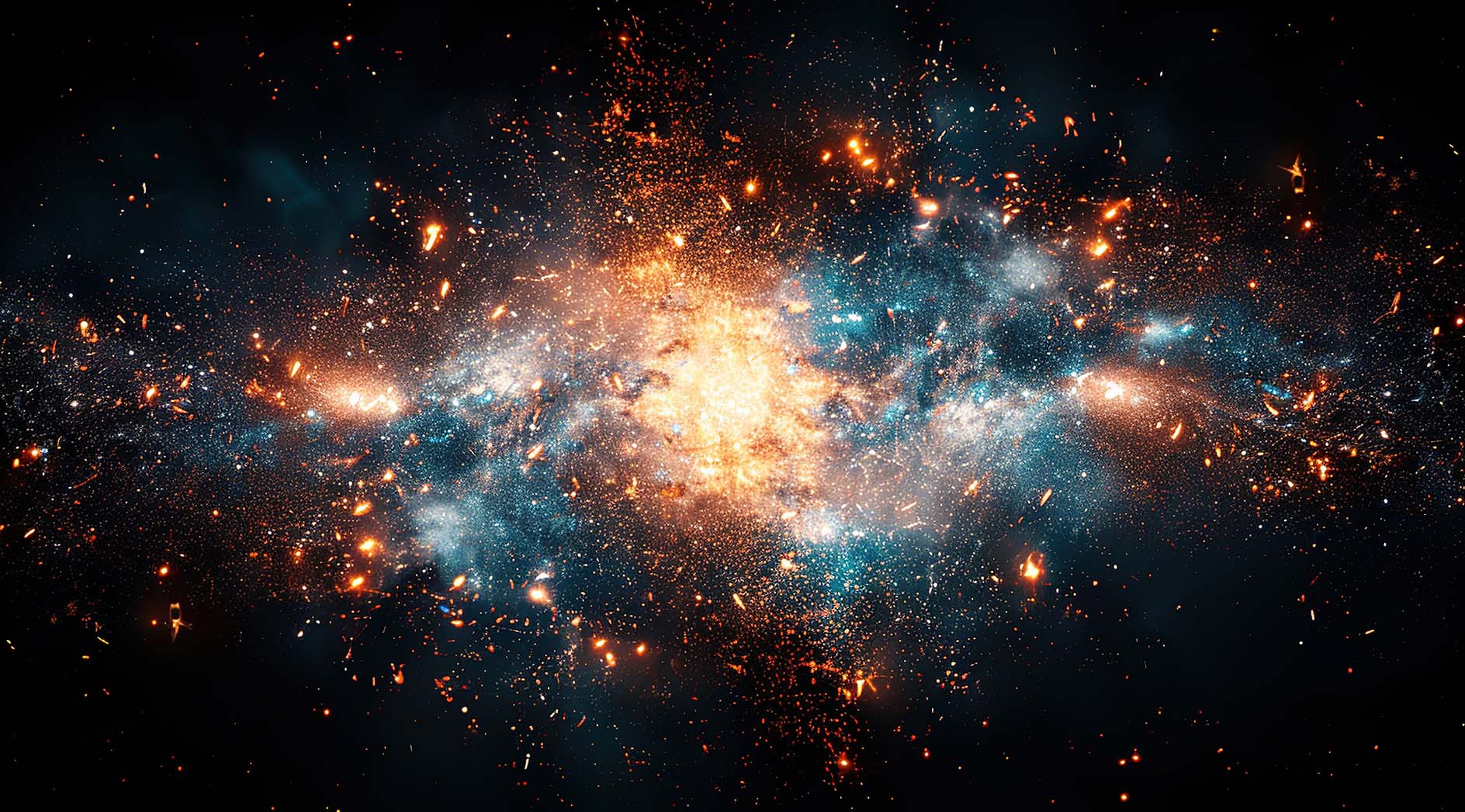 the big bang that started the universe